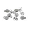 Dental Orthodontic Braces Bondable Lingual Buttons With Traction Hooks Ortho Pulling Rings,10pcs/Pack, Mesh Base (3 Packs) view 3
