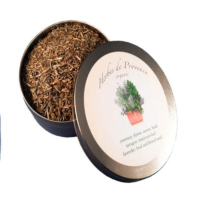 Herbes de Provence tin organic French premium cooking spice fine herb with lavender