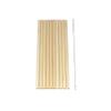 BambooMN Reusable Bamboo Drinking Straws - Eco Friendly Plastic Alternative - Thick - 7.87" - 100 pcs view 1