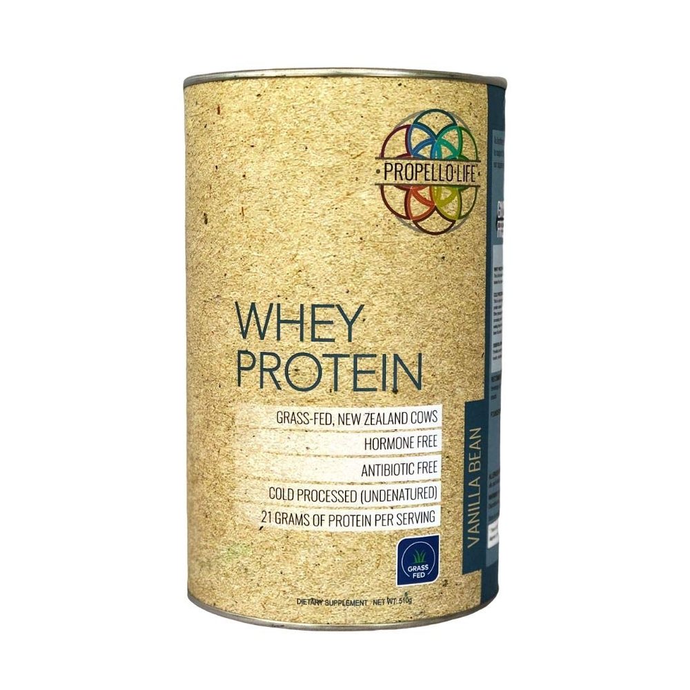 Propello Life Grass-fed Whey Protein Powder (Vanilla Bean, 17 Servings)