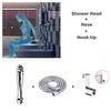 Enema Cleansing Kit with Attachment Bathroom Handheld 59inch Shower Hose Enema Douche Bidet Cleaning System view 4