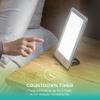 Verilux HappyLight Lumi Plus - Light Therapy Lamp with 10,000 Lux, UV-Free, LED Bright White Light with Adjustable Brightness, Countdown Timer, & Detachable Stand - Boost Mood, Sleep, and Focus view 4