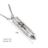OIJH Atades Y Urnas,Artculos Conmemorativos Collar De Botella De Perfume De Acero Titanium De Acero Inoxidable Colgante Conmemorativo Colgantes De Seres Queridos para Hombres Y Mujeres view 4