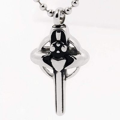 OIJH Atades Y Urnas,Artculos Conmemorativos Accesorios De Hombre Y Mujer para Conmemorar A Los Familiares, Las Cenizas, El Colgante De Acero De Titanio, El Collar De Perfume De Acero Inoxidable