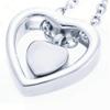 OIJH Atades Y Urnas,Artculos Conmemorativos Collar De Botella De Perfume De Acero Titanium Colgante Conmemorativo De Urnas De Mascotas para Hombres Y Mujeres view 1