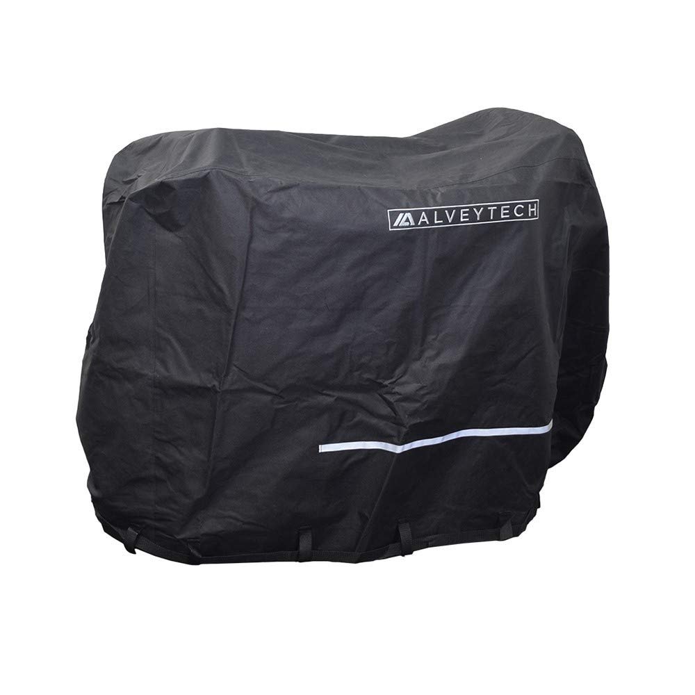 AlveyTech Heavy Duty Weatherproof Cover for Mobility Scooter (Medium) - Secure Fit to The Vehicle, Outdoor & Travel - Pride Mobility Scooter Covers