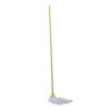 Superio Cotton Mop and Broom Set, Light Green Polka Dot Print Design, Superior Cleaning Tools Broom and String Mop. view 2
