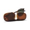 NOOZ Optics Unisex Polarized Sunglasses Cat 3, UV400 - Slim & Lightweight - Presbyopia Glasses for Women & Men with Compact - Round - Tortoise - 1,5 view 1