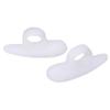 1 Pair Hammer Toe Cushions, Silicone Separator Gel Support Pads, Temporary Corrector Straightener for Overlapping, Hallux Valgus, Yoga view 1
