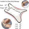 Mikako Stainless Steel Scraping Gua Sha Tools Massage Tool, Muscle Scraper Tool, IASTM Massage Tools for Relaxing Soft Tissue, Reduce Head, Neck, Back Pain view 2