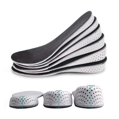 NATUWORLD 1 Pair Height Increase Shoes Insole Breathable Memory Foam Height Increase Insole Invisible Increased Heel Lift Shoe Insoles for Women Men - 3.3cm