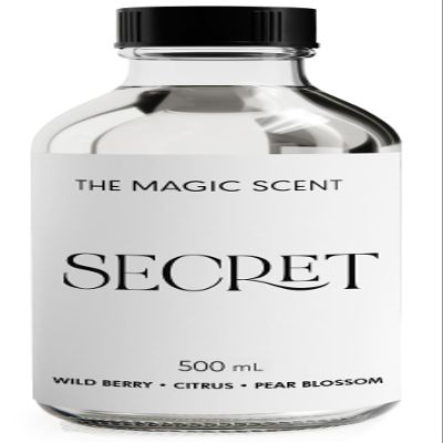 The Magic Scent Secret Diffuser Oil - Hotel & Home Luxury Scents - Diffuser Oil Scents for Home Designed for Use in All Diffusers - 16.5 fl oz, 500 mL