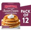 Krusteaz Sweet Cream Pancake and Waffle Mix, Light & Fluffy, 26 oz Boxes (Pack of 12) view 3