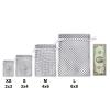 100-Pack 4x6 in Sheer Organza Gift Bags with Drawstring (Medium) - Polka Dot (White/Black) - for Wedding Party Favors, Treats Mesh Pouch by The Display Guys view 4