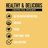 Treehouse Originals Coconut Creamer with MCT | Plant-Based Non-Dairy Coffee Creamer | Low-Glycemic Coconut Sugar | Keto Friendly, Vegan, Gluten-Free | 8 oz Bag (Original) view 3
