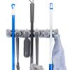 Broom & Mop Wall Mounted or Garden Tools Organizer 1.30 inches,Light Gray view 1