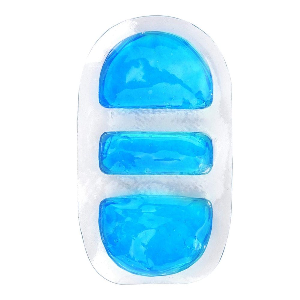 ANGGREK Nose Cold Gel Ice Pack - Blue, Flexible & Reusable - Compact Size - Pain Relief & Swelling Reduction
