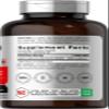 Horbach Nitric Oxide Max 3600mg | 120 Caplets | with Arginine AAKG for Men and Women | Vegetarian, Non-GMO, & Gluten Free Pre Workout Supplement view 2