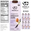 Mooala Organic Vanilla Bean Almond Milk Unsweetened 32 fl oz (Pack of 6)  Shelf-Stable, Lactose Free, Gluten-Free, Vegan, No Added Sugar, Plant-Based Beverage view 2