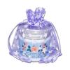 100-Pack 3x4 Sheer Organza Drawstring Gift Bags (Small) - Metallic Stars (Lavendar/White) - Wedding Party Favors, Jewelry, Candy, Treats Mesh Pouch by The Display Guys view 1