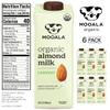 Mooala Organic Almond Milk Unsweetened 32 fl oz (Pack of 6) Shelf-Stable, Lactose Free, Gluten-Free, Vegan, No Added Sugar, Plant-Based Beverage view 2
