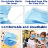 3 Ply Disposable Face Masks with Elastic Ear Loops Breathable & Comfortable Pack of 20 view 4