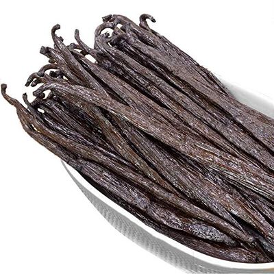 1 ounce (28g) Madagascar Vanilla Beans Whole Grade A Vanilla Pods for Vanilla Extract and Baking