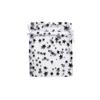 100-Pack 3x4 Sheer Organza Drawstring Gift Bags (Small) - Metallic Stars (White/Black) - Wedding Party Favors, Jewelry, Candy, Treats Mesh Pouch by The Display Guys view 2
