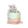 100-Pack 2x2.5 Sheer Organza Drawstring Gift Bags (X-Small) - Metallic Stars (Silver/Gold) - Wedding Party Favors, Jewelry, Candy, Treats Mesh Pouch by The Display Guys view 1