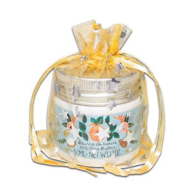 100-Pack 3x4 Sheer Organza Drawstring Gift Bags (Small) - Metallic Stars (Gold/Silver) - Wedding Party Favors, Jewelry, Candy, Treats Mesh Pouch by The Display Guys