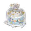 100-Pack 3x4 Sheer Organza Drawstring Gift Bags (Small) - Metallic Stars (Silver/Gold) - Wedding Party Favors, Jewelry, Candy, Treats Mesh Pouch by The Display Guys view 1