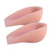 Holibanna 1pair Unisex Invisible Insoles Height Increase Silicone Shoe Pads Translucent Non- Inner Heightening Cushions for Comfortable All-Day Wear Sneakers Boots and More view 1