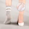 1 Pair Silicone Heel Cups Height Increase Insoles Invisible Elevators Gel Heel Cushion Protectors for Plantar 1.5cm (Pink) view 4
