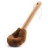 Dish Brush with Handle,Eco-Friendly Kitchen Dish Scrub Brush for Dishes(Pot Dish Scrubber),Coconut Fiber Bristle with Wooden Handle,Dishwashing Brush with Handle for Pan view 1
