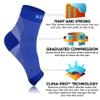 NEWZILL Plantar Fasciitis Socks with Arch Support, BEST 24/7 Foot Care Compression Sleeve, Eases Swelling & Heel Spurs, Ankle Brace Support, Increases Circulation (XXL, Blue) view 4