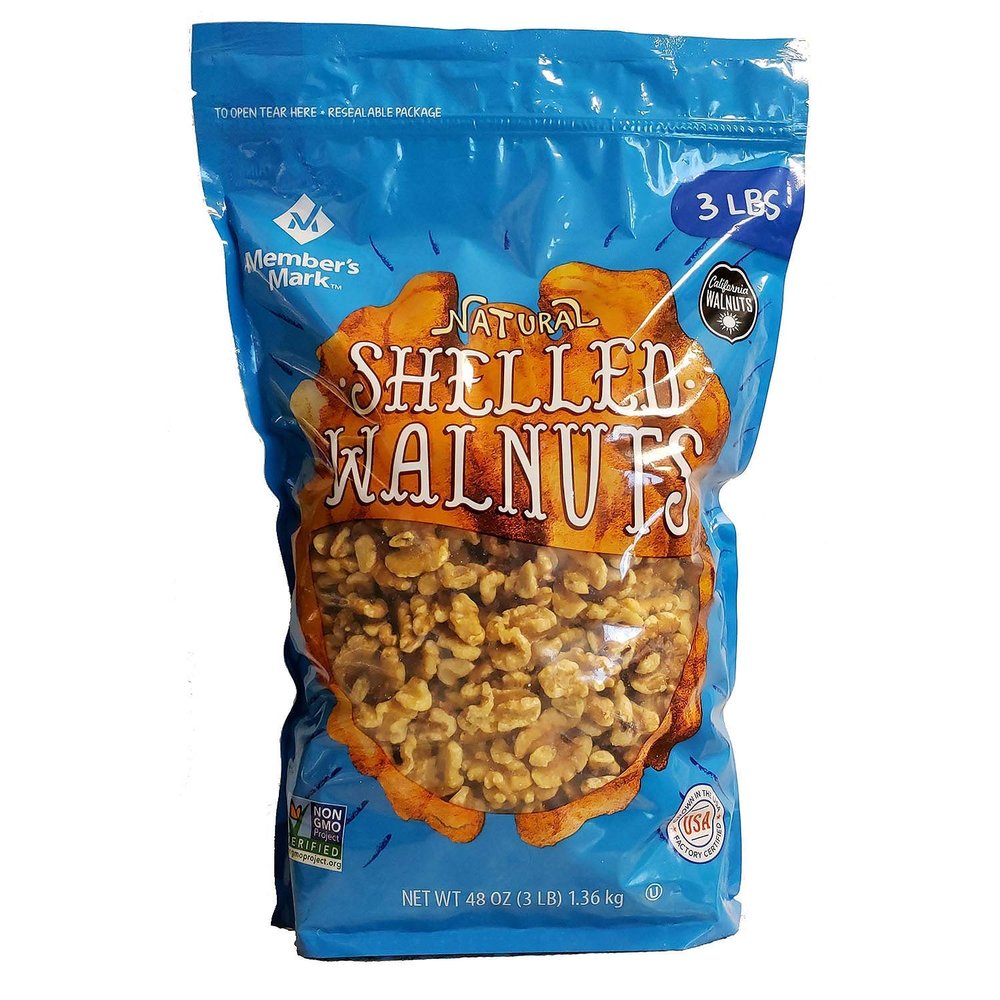 An Item Of Member's Mark Natural Shelled Walnuts (3 Lbs.) Pack Of 1 - Bulk Disc - SET OF 2