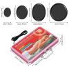 CNCEST 20PCS Portable Massage Stones, Basalt Hot Stones Heater Kit Body Relax Heat Rocks Stone Massage Therapy with Heater Box for Body Massage view 2