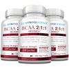 Approved Science BCAA Supplement - 180 Tablets - 2400mg - Increase Performance and Enhance Muscle Development - L-Leucine, L-Isoleucine, L-Valine - Made in USA, Non-GMO view 1