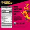 Honey Stinger Organic Fruit Smoothie Energy Gel, Gluten Free & Caffeine Free, for Exercise, Running and Performance, Sports Nutrition for Home & Gym, Pre and Mid Workout, 12 Pack, 13.2 Ounce view 2