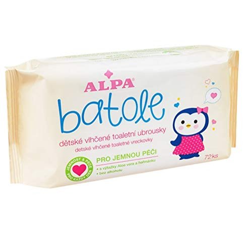 Alpa BATOLE Baby wet wipes with Aloe Vera