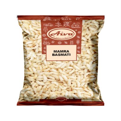 AIVA Basmati Mamra (Puffed Rice) 14oz (400g) All Natural | Indian Puffed Rice | Basmati Kurmura