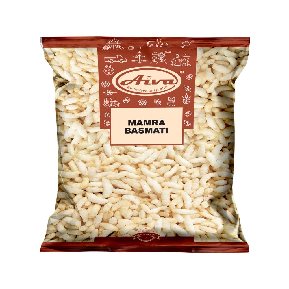 AIVA Basmati Mamra (Puffed Rice) 14oz (400g) All Natural | Indian Puffed Rice | Basmati Kurmura