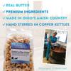 Amish Good Caramel Popcorn with Chocolate Drizzle Large Bag view 3
