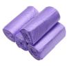 100 Counts 4 Gallon 45x60Cm Kitchen Purple Trash Bags with Handles for Bathroom Trash Bags, Contractor Bags (100pcs Purple 45x60CM)