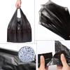 100 Counts 4 Gallon 45x60Cm Kitchen Trash Bags with Handles for Bathroom, Home and Office(100pcs Black 45x60CM) view 2