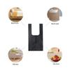 100 Counts 4 Gallon 45x60Cm Kitchen Trash Bags with Handles for Bathroom, Home and Office(100pcs Black 45x60CM) view 4