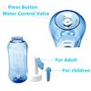 Carllg Neti Pot - Nasal Irrigation Wash Bottle with Sinus Rinse Salt for Adult & Kid (300ml Bottle with 30 Salt Packets) view 3