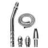 Metal Enema Handheld Shower, Shower Enema 3 Heads Nozzle System for Colonic Cleanse Kit - with 59 inch Shower Hose (2 Style) view 1