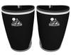 Nordic Lifting Wrist Wraps (1 Pair/2 Wraps) 14" for Weightlifting (Red) and Knee Sleeves (1 Pair) XX-Large (Black) view 2