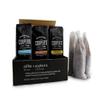 Cold Brew Coffee Box Set - Medium Roast, Colombian, Peruvian, Guatemalan Whole Bean Coarse for Cold Brew - 6 Filter Bags Included - 1.5 lbs view 1